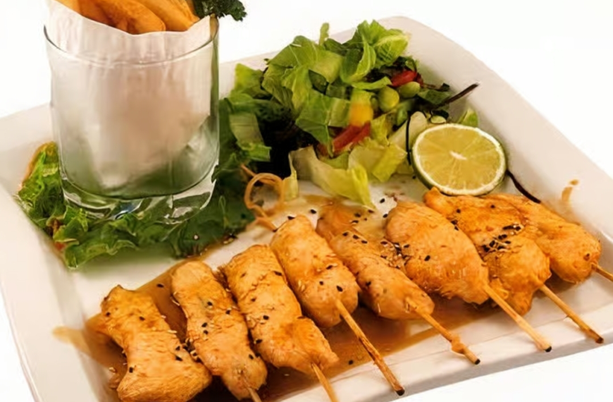 Make these 5 juicy grilled chicken skewers in under 30 minutes! Smoky, healthy, and full of flavor — perfect for BBQs, dinners, or meal prep.