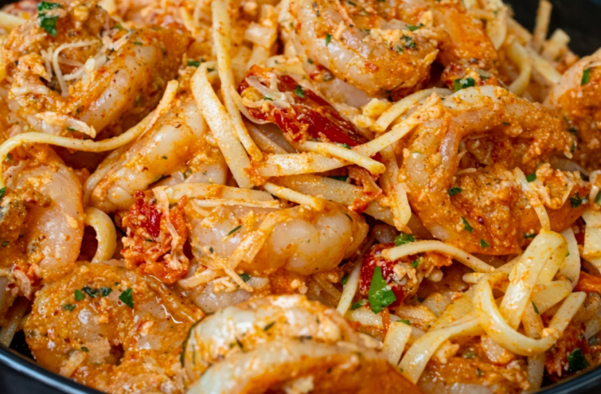 Golden Grace Kitchen Marry Me Shrimp Pasta (Creamy Marry Me Shrimp Recipe)