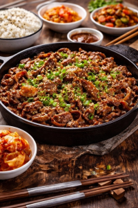 Pugi Korean BBQ Recipe – Easy Fire Meat with Sweet Korean Pear Marinade